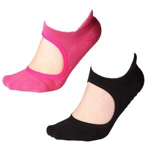 Yoga Socks Non Slip Skid Pilates Ballet Barre with Grips Cotton